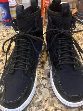 Air Jordan 1 Retro Ultra High Space Jam 844700-002 Black Concord Men’s Size 9.5